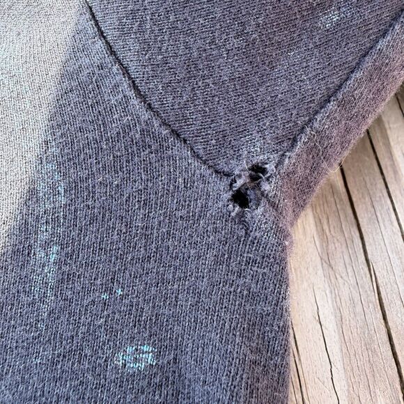 Vintage 00s Slipknot All Over Print Band Music Tour T-Shirt FLAWS - Picture 7 of 16